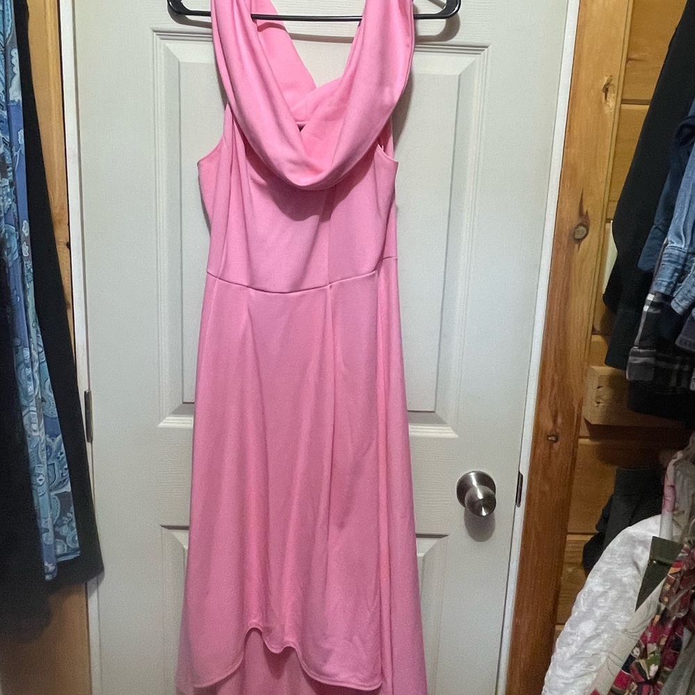 Pink dress